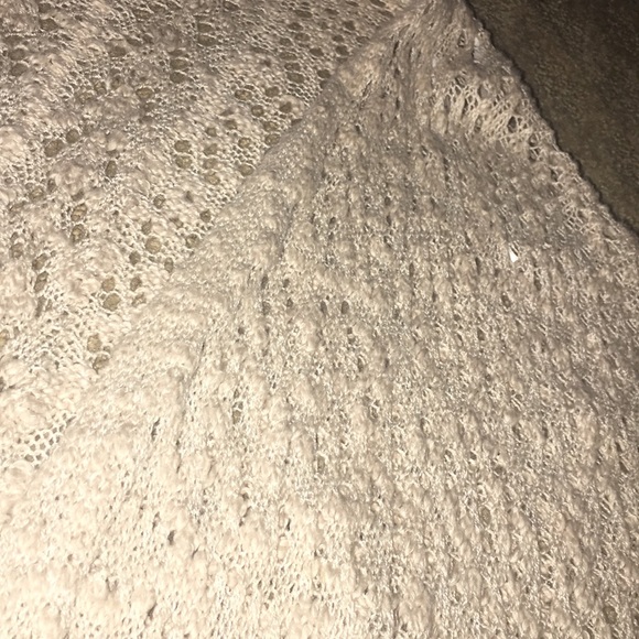 Short sleeve crochet open-knit cardigan - Picture 3 of 4